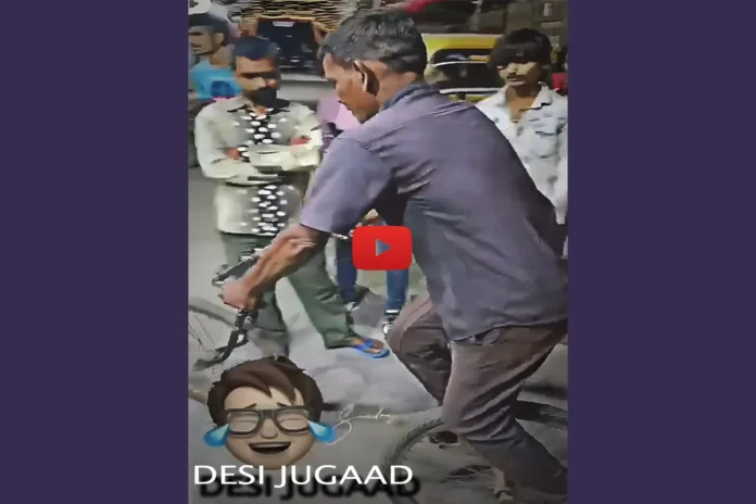 Viral Video: Uncle's unique talent, you will be stunned to see such jugaad!