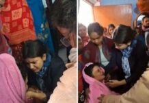 देवरिया: एसआईआर में लगे लेखपाल की मौत, परिजनों का मातम देख रोने लगीं एसडीएम