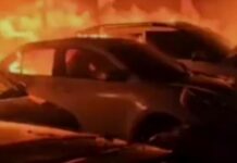 मोटर्स वर्कशॉप में आग लगी नहीं लगाई गई थी, सीसीटीवी में कैद हुई वारदात