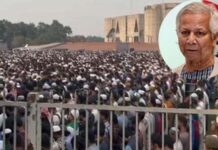 उस्मान हादी को सुपुर्द-ए-खाक कर सरकार को दिया 24 घंटे का अल्टीमेटम