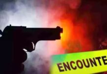 ढाई दर्जन मामलों में वांछित एक लाख का ईनाम बदमाश सिराज अहमद एनकाउंटर में ढेर