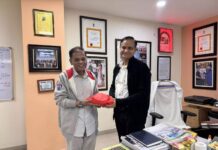 अमित जोगी ने AIIMS रायपुर निदेशक से की मुलाकात, क्रिसमस पर दी शुभकामनाएं