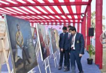 रायपुर साहित्य उत्सव में जितने साहित्य के रंग बिखरे, उतने ही चित्रकला के भी