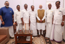 केरल में भाजपा के चुनावी अभियान की औपचारिक शुरुआत की प्रधानमंत्री नरेंद्र मोदी ने