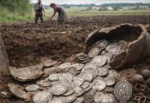 किसान को खेत में मिला 17वीं सदी का चांदी का खजाना