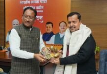नितिन नबीन से मिले CM साय, BJP के कार्यकारी अध्यक्ष बनने पर दी बधाई