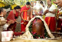 मुख्यमंत्री डॉ. यादव ने सपत्नीक महाशिवरात्रि पर्व पर महाकाल के दर्शन कर पूजन-अर्चन किया