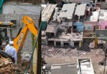 Rajkot में अवैध बस्तियों पर बुलडोजर कार्रवाई