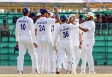 Ranji Trophy Final Live Score: कामरान इकबाल ने जड़ा शतक, साहिल के साथ साझेदारी जारी; बढ़त 500 के पार