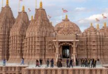 अबूधाबी का सबसे बड़ा हिंदू मंदिर अस्थायी रूप से बंद, सुरक्षा अलर्ट पर जारी रहेगी पूजा