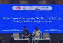 स्वास्थ्य विभाग एवं यूनिसेफ छत्तीसगढ़ के तकनीकी सहयोग से बच्चों में गैर-संचारी रोगों पर राज्य स्तरीय परामर्श आयोजित