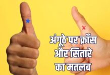 अंगूठे पर है क्रॉस या सितारे का निशान, तो हो जाएं सावधान! हल्के में न लें इसे, जानें क्या होते हैं परिणाम