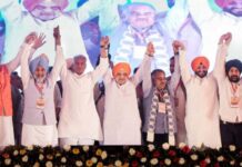 मोगा में शाह की रैली में 1.58 लाख की भीड़, 15 किमी लंबा जाम, पंजाब में ठहराव