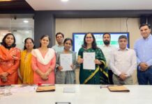 राजीविका एवं सेंटर फॉर माइक्रोफाइनेंस, जयपुर के मध्य एमओयू पर हस्ताक्षर