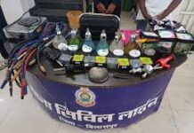 बिलासपुर में हुक्का बार पर पुलिस की बड़ी कार्रवाई, मैनेजर गिरफ्तार