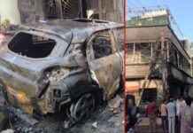 इंदौर: घर में लगी आग और सिलेंडर फटने से 6 लोगों की मौत