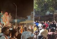 डिंडौरी जुलूस विवाद: अंडे फेंकने से माहौल गरमाया, सड़कें लोगों से भर गईं