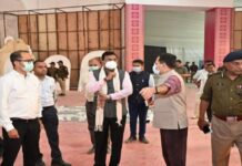 केंद्रीय मंत्री शाह के हरिद्वार दौरे की तैयारियां तेज, सीएस और डीजीपी ने किया जायजा