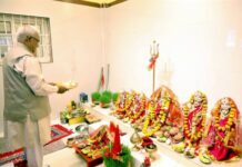 राज्यपाल पटेल ने रामनवमी पर लोकभवन मंदिर में की पूजा-अर्चना