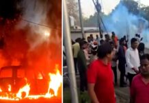 सिंगरौली में नाबालिग की हत्या के बाद बवाल, भीड़ ने वाहन फूंके; पुलिस ने आंसू गैस के गोले दागे