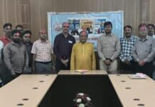 कुशाभाऊ ठाकरे पत्रकारिता विश्वविद्यालय में होली मिलन