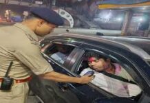 होली पर शराब पीकर ड्राइविंग करने वालों पर ‘चाबुक’, रायपुर में 130 चालकों के चालान