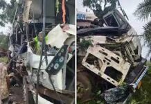 जगदलपुर में सड़क हादसा, तेज रफ्तार बस ने कार को मारी टक्कर