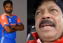 बेटे के साथ हुए व्यवहार पर बोले संजू सैमसन के पिता—उम्मीद है अब ऐसा नहीं होगा