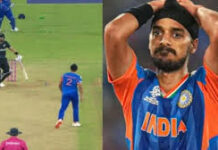 मैदान पर आक्रामक अंदाज पड़ा महंगा, अर्शदीप सिंह को भरना होगा जुर्माना