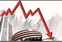 बाजार में भारी गिरावट: सेंसेक्स लुढ़का, निफ्टी भी हुआ बेहाल