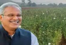 रायगढ़ में अफीम खेती पर भूपेश बघेल का BJP सरकार पर हमला