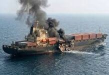 होर्मुज में थाई कार्गो शिप ‘मयूरी नारी’ पर हमला, 23 क्रू मेंबर सवार