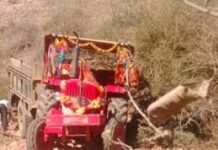 कुंडेरा वन चौकी से जब्त ट्रैक्टर-ट्रॉली छुड़ा ले गए खनन माफिया