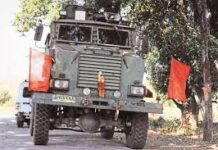 नक्सलियों की साजिश नाकाम, पुलिया निर्माण स्थल पर ट्रक जलाने की कोशिश विफल