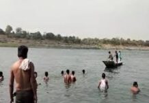 नर्मदा में नहाने गए दो युवक डूबे, दोस्तों को बचाने कूदा एडिवन भी लापता
