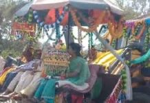 Alirajpur में अनोखी शादी, बुलडोजर पर दुल्हन लेने पहुंचा दूल्हा