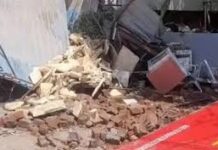 भोपाल में निर्माणाधीन इमारत का छज्जा ढहा