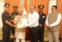 सशस्त्र सेना झंडा निधि में योगदान, राष्ट्र भक्ति की सशक्त अभिव्यक्ति : राज्यपाल पटेल