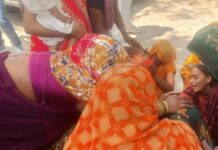 गदाखेड़ा में विवाहिता का शव फंदे पर मिला, मायके पक्ष का हंगामा