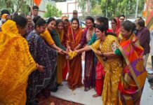 राज्यमंत्री कृष्णा गौर ने किया 4 लेन सीसी सड़क निर्माणकार्य का भूमि-पूजन