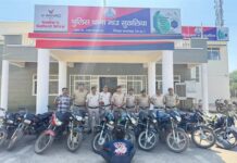 मध्यप्रदेश पुलिस की वाहन चोरों पर प्रभावी कार्यवाही