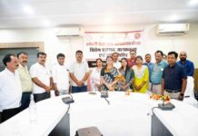 साकेत भवन में कर्मचारी राज्य बीमा औषधालय ने लगाया विशेष स्वास्थ्य जागरूकता व जांच शिविर