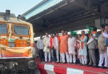 बिलासपुर से अयोध्या धाम के लिए स्पेशल ट्रेन रवाना, 850 तीर्थ यात्रियों को मिलेगा काशी-विश्वनाथ दर्शन का अवसर