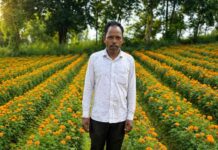 फूलों की खुशबू से महकी किस्मत ईश्वरचरण पैकरा का