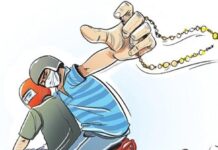 जबलपुर में दिनदहाड़े चैन स्नेचिंग, बाइक सवार बदमाश फरार