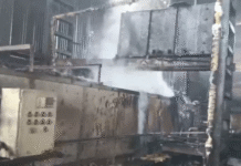 जोधपुर बासनी इंडस्ट्रियल एरिया की स्टील फैक्ट्री में लगी आग, बड़ा हादसा टला