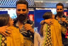 Akshay Kumar से मिलते ही फैन भावुक, गले लगकर फूट-फूटकर रोई
