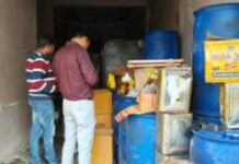 नकली घी फैक्टरी का भंडाफोड़, ब्रांडेड नाम से बिक रहा था मिलावटी माल