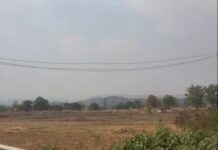 नारायणपुर के आरा पहाड़ पर एयर एम्बुलेंस क्रैश, इलाके में मची भारी अफरा-तफरी