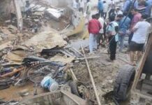 अनूपपुर में 4 मंजिला होटल ढहा, कई लोगों के दबे होने की आशंका